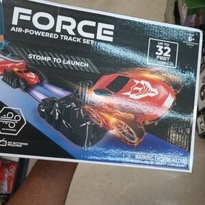 Force1 Air-Powered Track Set - Red and Black